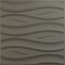 Ekena Millwork 19 5/8in. W x 19 5/8in. H Swell EnduraWall Decorative 3D Wall Panel Covers 2.67 Sq. Ft. WP20X20SSISG - alternate 1